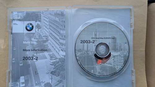 Bmw dvd road map - bmw,