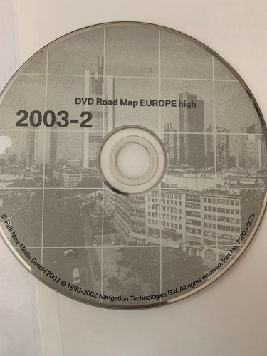 Bmw dvd road map europe - bmw, high
